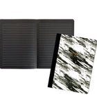 Hilroy Black & Grey Wood Grain Journal - 6" x 8" - 96 Sheets-Casebound