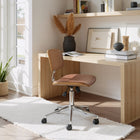 Zuo Duravel Office Chair - Brown-Chair Weight Capacity: Supports up to 330 lb