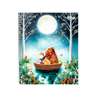Hilroy Loveland Bears Notebook - 160 pages - 10-1/2" H x 8-5/8" W - Dark Blue-Semi rigid front & back cover​
