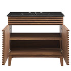 Modway Render 36" Bathroom Vanity - Walnut/Black-9