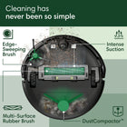iRobot Roomba 205 DustCompactor Combo Robot-Super-smart mapping and navigation. ClearView LiDAR sleekly hidden inside the robot quickly maps your home, avoids obstacles and cleans in neat rows, even in the dark