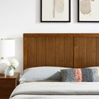Modway Robbie Wood Queen Headboard - Walnut-Rubberwood and MDF Veneer
