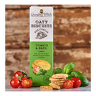 Grandma Wilds Savoury Oaty Biscuits for Cheese Assortment - 130 g - 3 pack-Suitable for vegetarians