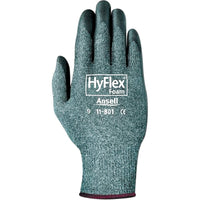 Ansell Hyflex 11-801 Gloves, Small/7, Foam Nitrile Coating, 15 Gauge, Nylon Shell, 24 Pack-Coating Foam Nitrile