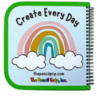 The Pencil Grip Daily Doodler Reusable Activity Book - Dino Cover-Wipes clean with a damp cloth to create over and over again!