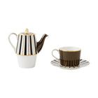 Maxwell & Williams Regency Tea For One with Stainless Steel Infuser - 340 ml - Black-Includes Stainless Steel Infuser