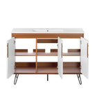 Modway Energize 48" Bathroom Vanity - Cherry/White-8