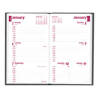 Brownline 2026 Traditional Weekly Pocket Planner - 4-3/4" x 3" - Assorted Colours - English-Tear-off corners