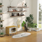 PawHut Enclosed Cat Litter Box with Scoop, Tray and Top Entry - Dark Green-Roominess enhances comfort 