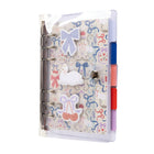 Pep Rally 5 Tab Notebook Kit - 4.92" W x 7.68" H - 100 Sheets - Bonjour Bestie-3 sticky note pads