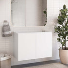 Modway Bryn 36" Wall-Mount Bathroom Vanity - White-Wall-Mount Construction