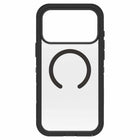 OtterBox Defender Pro XT Clear Compatible with MagSafe Case with Camera Control for iPhone 17 Pro Max - Dark Side Black-Port covers block dust and dirt