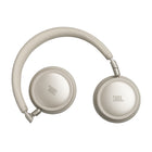 JBL Live 680NC Wireless On-Ear Noise Cancelling Headphones - Champagne-True Adaptive Noise Cancelling 2.0, real time calibration