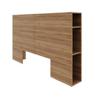Nexera Marconi Headboard - Queen Size - Brown Oak-Convenient Delivery and Assembly: Enjoy doorstep delivery and hassle-free assembly using just a screwdriver
