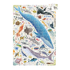 Banana Panda Puzzlove - Ocean Animals-Large 26" x 12.6" (over 2 feet wide!) completed size allows the colourful and detailed illustration to really come to life
