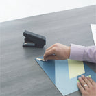 Fellowes LX840 Half Strip EasyPress Antimicrobial Stapler - Black-For use with 1/4" full strip staples