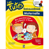 Caractere Les Futes - French - Grade Kindergarten-The workbook Les futes introduces the child to the learning of the alphabet, numbers, logic games, rhymes, sound recognition, simple mathematical equations, etc.