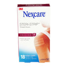 Nexcare Steri-Strip Skin Closures - 18 Pack-Adhesive skin closures help support wounds after suture or staple removal