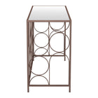 Zuo Convale Console Table - Bronze-Table Top Material: Glass