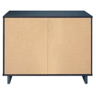 Manhattan Comfort Granville Modern Tall Narrow and Standard Dresser Set - Midnight Blue-30 Day Limited Manufacturer's Warranty