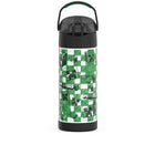 Thermos FUNtainer Vacuum Insulated Stainless Steel Water Bottle - 410mL - Minecraft-Sweat-proof exterior