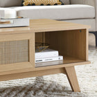 Modway Soma Coffee Table - Oak-MDF and Particleboard