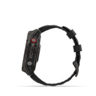 Garmin fēnix 8 Pro Multisport GPS Smartwatch - 51 mm - Carbon Grey DLC Titanium with Black/Pebble Grey Silicone Band-PHONE-FREE VOICE CALLS - When you have an LTE connection, the Messenger Calls app on your watch lets you initiate and receive voice calls with other Garmin Messenger app users — without carrying your smartphone along.