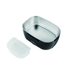Salton Portable Electric Lunchbox-Snap tight latches to keep contents secure 