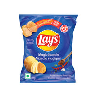 Lay's Magic Masala Ridged Flavoured Potato Chips - 40g - 40 Pack-Flavours from India