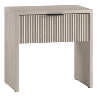 Hudson&Canal Kenslow 24" Nightstand - Alder White-Modern contemporary design for your bedroom, guest suite, or anywhere you need a little extra storage