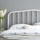 Modway Lennon Metal Queen Headboard - White-Contemporary Modern Style