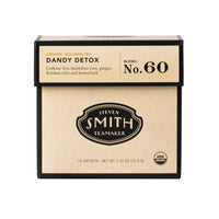 Steven Smith Teamaker Dandy Detox Herbal Tea - 6 x 15 count sachets-Caffeine free organic wellness tea