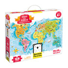 Banana Panda What in the World Young Explorers Jumbo Floor Puzzle - 168 Pieces-60-piece puzzle featuring enchanting mermaids and underwater creatures.
