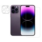 AXS PROTech Plus Anti-Shock Case Magsafe & ARMORGlass Screen/Camera Lens Protector for Apple iPhone 14 Pro - Astral Blue-Screen protector - 9H Hardness & Scratch Resistance