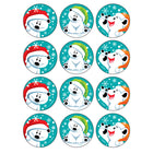 TREND Winter Bears/PepBEARmint Stinky Stickers - 6 Packs of 48-Nontoxic, acid-free, and safe to use on photos and in scrapbook albums. Scents contain no nut oils.