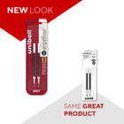 uni-ball 207 Retractable Gel Pen Refills - 0.7mm - Black - 2 Pack-The medium 0.7 mm point balances between detail and boldness, suitable for any writing or creative need