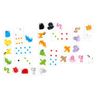 Banana Panda Let's Play Color Dominoes 28-Piece Set-Play and Learn - our Let's Play games for 2 year olds, like Color Dominoes, are fun and educational! This game is great for training perception, memory, concentration and logical thinking
