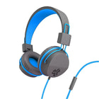 JLab Audio JBuddies Over Ear Folding Headphones - Blue/Grey-English Packaging Only