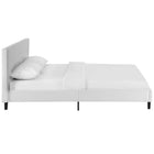 Modway Linnea Full Bed - White-Tufted Polyester Headboard