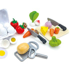 Beleduc Cooking Essentials with Vegetables XL Play Set - Set of 25-25 pieces