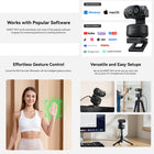 EMEET PIXY 4K AI Dual-Lens PTZ Webcam with Gesture Control-10