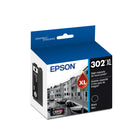 Epson T302 Ink Cartridge - High Capacity - Black-Sharp text and brilliant colour for high-quality results, fast-drying ink