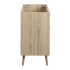 Modway Maverick 36" Bathroom Vanity Cabinet Sink Basin Not Included - Oak/White-6