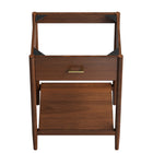Modway Zaire 24" Bathroom Vanity Cabinet - Walnut-Wood Grain Veneer