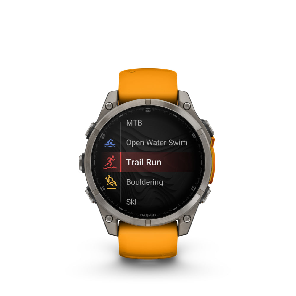 Garmin Fenix8　47mm オレンジ Garmin fēnix 8 - AMOLED Outdoor Recreation/Adventure Watches - 47