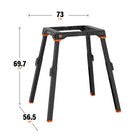 Blackstone Adventure Ready Griddle Leg Kit-Width adjusts to fit 17” and 22” griddles.