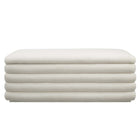 Modway Mezzo Boucle Upholstered Storage Bench - Cloud-7