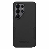 OtterBox Commuter Cell Phone Case with Magnets in Bulk Packaging for Galaxy S26 Ultra - Black-Dual-layer design with a rigid outer shell to withstand scrapes and an inner rubber cover to absorb impact