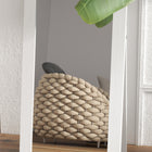 HOMCOM Full Length Mirror - 14.6" W x 61.8" H - White-Colour: White, Clear 