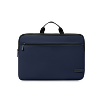 Bugatti Commuter Series Laptop Sleeve - 13"/14" - Navy-Made of polyester